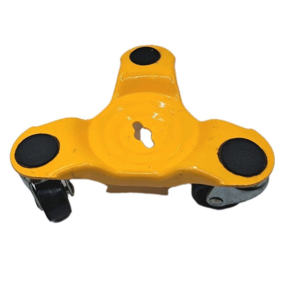 Universal Wheel Portable Dolly Mover Furniture Wheels Heavy Duty Yellow
